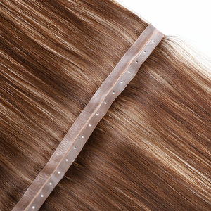 Xu hướng mới xo da sợi ngang bướm vô hình thực sự mở rộng tóc người vi hạt vi liên kết lỗ sợi ngang tóc dài 10-30inch - Product Image 4