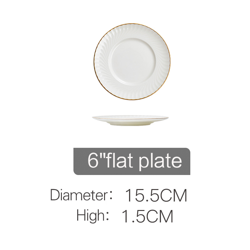 Piatto da dessert da 6"