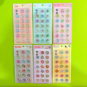<span class=keywords><strong>NOUVEAU</strong></span> Pack de recharge d'autocollants Sanrio en mousse 3D à effet secouable, motifs de personnages de dessins animés en relief, pour collection DIY et papeterie - Product Image 1