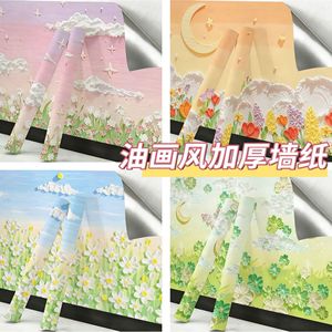 Creation of Time and Space Wall Covering Wallpaper Rectangle Self Adhesive Waterproof Moisture Proof Stain Resistant Protective - Product Image 5