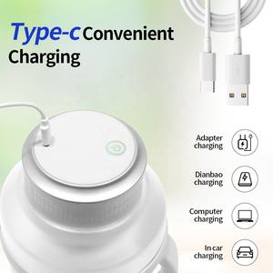 Turuncu sıkacağı meyve taşınabilir şişe elektrikli karıştırma fincan protein mikser elektrikli meyve sıkacağı bardağı blender - Product Image 3