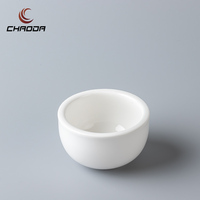 Petite tasse à thé en céramique 70 ml, tasse à thé créative, tasse à thé en céramique blanche pour la maison, mini tasse à thé individuelle