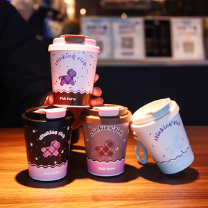 Manufacturer Wholesale Cute Portable Stainless Steel Vacuum Flask Thermos Cup Lid Small <strong>Matai</strong> Tea Cup Daily Use Leak-Proof - Product Image 4