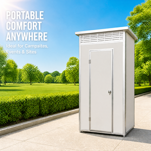 Toilettes mobiles individuelles pour zones touristiques et parcs nationaux – Conception écologique – Cabine <span class=keywords><strong>WC</strong></span> publique préfabriquée - Product Image 2