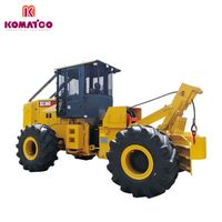 Skidder Forestale XC360 con Caricatore Idraulico e Verricello da 20 Tonnellate per Raccolta e Trasferimento di Legname Diversificato