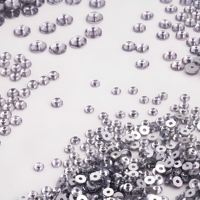 Perles de strass à coudre en résine époxy 5 mm, couleur mauve fumé, à dos plat, trou central, forme diamant, pour la fabrication de lustres, boucles d'oreilles et vêtements