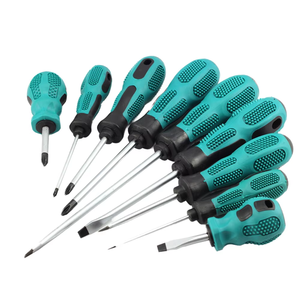 Bộ tuốc nơ vít đầu phẳng chính xác 6x150mm có rãnh điều khiển vít từ tính bằng thép không gỉ bao gồm Torx & đầu vít vuông - Product Image 5