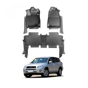 Tapis de sol de voiture 5D en caoutchouc TPE écologique, imperméable et antidérapant, sur mesure en gros, 3 pièces pour Toyota RAV4 2009-2013 - Product Image 3