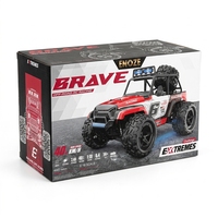 HBAOCH Voiture RC 4x4 à moteur brossé à l'échelle 1:18, 40 km/h, Monster Truck haute vitesse, Rock Crawler, Drift, Course sur route, Jouet pour amateurs adultes, 4 canaux
