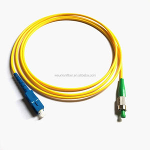 Оптоволоконный патч-корд <span class=keywords><strong>ST</strong></span> 3M G652D PVC, одномодовый/многомодовый, дуплексный, для FTTH, 10 лет гарантии, прямые поставки с завода - Product Image 1