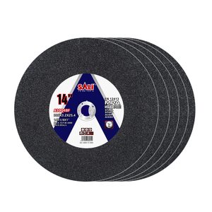 Pour SALI <span class=keywords><strong>355</strong></span> <span class=keywords><strong>mm</strong></span> meule de coupe abrasive <span class=keywords><strong>disque</strong></span> de coupe en métal de 14 pouces Support OEM & OBM personnalisé pour Machine de découpe - Product Image 2