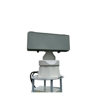 Sistema de detección de drones de radar de banda X de matriz en fase totalmente coherente de estado sólido
