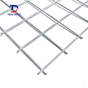 Panneau de treillis géothermique carré pour renforcement souterrain, treillis <span class=keywords><strong>soudé</strong></span> galvanisé pour chauffage par le sol, pour la construction - Product Image 1