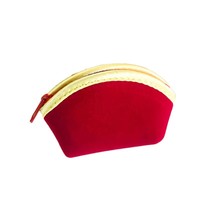 Pochette à bijoux en velours anti-poussière avec fermeture éclair Talent Gift 6,5x4x9cm