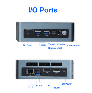 Mini PC con Procesador Ultra5-125H, 16GB DDR5, SSD M.2, Pantalla, WiFi6, Portátil, para Uso Industrial, Enchufe Estadounidense, NUC-Ultra5 INYUDA NU - Product Image 4