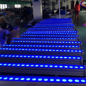 Barre LED <span class=keywords><strong>DMX</strong></span> IP65 24x3W haute puissance, LED RGB 3 en 1, projecteur mural LED <span class=keywords><strong>DMX</strong></span>, contrôle 6 sections - Product Image 3