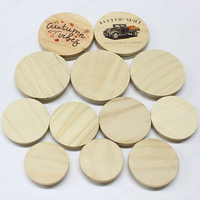 Échantillon gratuit Couvercle en bois Anneaux d'étanchéité en silicone de qualité alimentaire Dia 72mm 75mm 80mm 81mm 82mm Couvercle en bois pour pot de stockage de bougie