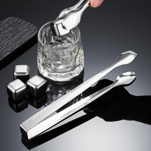 Pinces à glace en acier inoxydable 316, design vertical, pour le service des boissons, style simple, petite taille - Product Image 5
