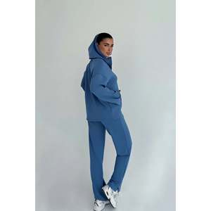 Ensemble de survêtement pour garçons Indigo Naerys, design personnalisé, coupe-vent, respirant, imprimé, pour le jogging d'hiver, avec fermeture éclair et logo - Product Image 1
