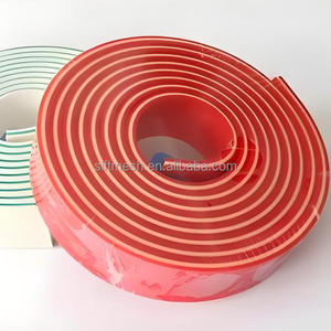 Printerschraper <span class=keywords><strong>rubber</strong></span> 70 80 90 a V-scherpe mesjes aluminium handvat keramiek decal printerschraper - Product Image 6