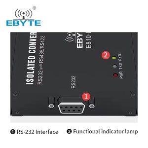 Ebyte E810-DTU(RS) RS232 RS422 RS485 to Fiber Optic Equipment Converter Serial Port to Fiber Isolated Bidirectional Converter - Product Image 4