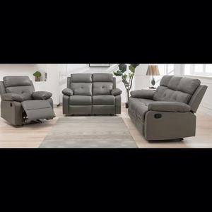 Latest Modern Fashion Special Design Leather <b>Sofa</b> Set Power Reclining Extendable Wood Frame Recliner Mechanism Parts Included - Product Image 3