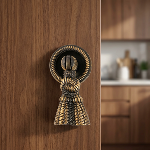 Tirador de Cajón Tradicional de Bronce con Diseño de Borla para Muebles y Armarios - Product Image 3