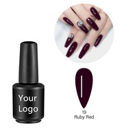 15ml 2000 couleurs gel vernis à ongles rouge gel uv ongles ensemble gel vernis pack manucure ongles