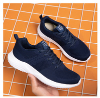 Chaussures de sport pour hommes de grande taille 2024, style respirant, chaussures noires en tissu tissé