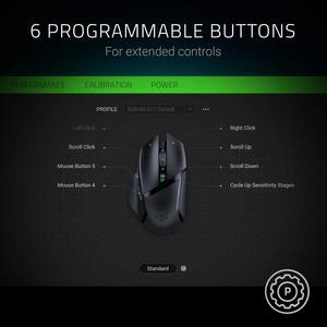 Souris de jeu sans fil Basilisk X Hyperspeed: &amp;   Souris de jeu sans fil compatible avec capteur optique 16000 dpi - Product Image 5
