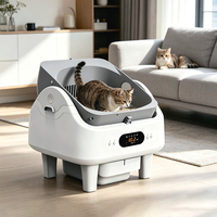 Quality Pet Smart Products Katzentoilette Smart <strong>Cat</strong> Litter Box Timed Scheduled Self-Clean Mode