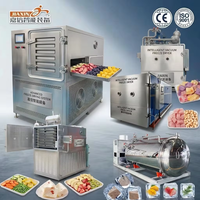 Machine de lyophilisation alimentaire automatique PLC certifiée CE en acier inoxydable 304 haute capacité, économe en énergie, multifonctionnelle 380V