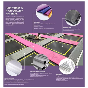 Équipement de centre de jeux intérieur, parc de trampolines pour enfants, aire de jeux intérieure, parc de trampolines de divertissement - Product Image 6