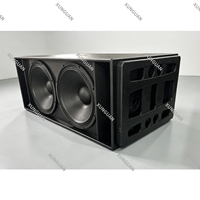 Système de haut-parleurs audio passifs professionnels RS18 Dual 18 pouces haute puissance 1600W, aimant 220mm, bobine 100mm, pour mariage, scène