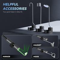10 mètres Portable Cheval Bronchoscope 8.5mm Grand Canal De Travail VET Vidéo Endoscope Caméra Endoscope Sans Fil