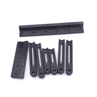Pièces en aluminium anodisé titane non standard, usinage, prototypage rapide, accessoires de quincaillerie, fabricant de machines, services CNC
