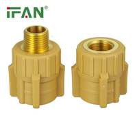 IFANPlus prix commercial ISO 15874 matériaux de plomberie toutes tailles 20-125MM raccords de plomberie PPR tuyau et raccord PPR