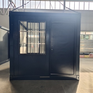 บ้านเหล็ก20FT พับได้แพ็คแบนสำเร็จรูปพับได้ทำจากแผงแซนวิชสำหรับโรงแรม - Product Image 5