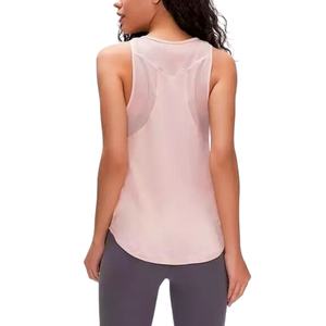 Débardeur de sport pour femme avec logo personnalisé, débardeur de course à pied, débardeur sans manches, veste de yoga, débardeur de fitness respirant pour femme - Product Image 4