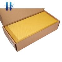 Matériel d'apiculture : Feuille de fondation en cire d'abeille pour ruche, feuille de fondation en cire d'abeille pour l'apiculture