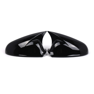 Carcasa de Espejo Retrovisor Negro Brillante ABS Espejo Plano Convexo Lado Izquierdo 32.5x19x15.5cm para Opel Astra J 10-16 - Product Image 1