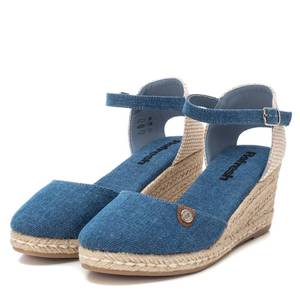Espadrillas Donna Refresh con Zeppa in Jeans - Product Image 3