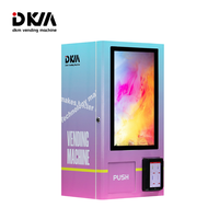 DKM Mini petit écran tactile personnalisé QR Code Préservatif mural Distributeur automatique de cigarettes cosmétiques avec lecteur de carte