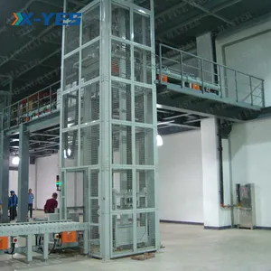 Industrie Förderer Hersteller Hoch effiziente vertikale Lifter Aufzug Förderer Lager Fracht lift Fracht aufzug