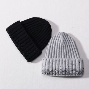 Gorros de Invierno Tejidos de Fábrica, Doble Capa, Gruesos, Suaves, Unisex, con Logotipo Personalizado, Gorro de Punto Elegante, Común para Viajes - Product Image 2