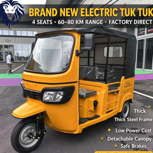 Mototaxi Eléctrico de 3 Ruedas Directo de Fábrica, Bajo Costo Operativo para Negocio de <span class=keywords><strong>Taxi</strong></span> Urbano - Product Image 1