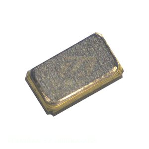 Cristales de Canal de Fabricante CRYSTAL 32.7680KHZ 7PF SMD 2-SMD Sin Plomo FC1610AN 32.7680KA-AG5 - Product Image 1