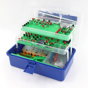 Ensemble complet d'équipements d'expérimentation sur les circuits électriques pour les élèves du collège, kit d'expérimentation électrique pour étudiants - Product Image 1