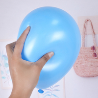 Ballon en latex élégant de 8 pouces, 1,5 g, finition mate lisse, Globo mat pour la vente en gros de fournitures de décoration de fête