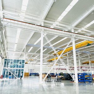 Edificio industrial moderno: Soluciones de taller de almacén de hangar de planta de estructura de acero grande, fabricante profesional. - Product Image 5